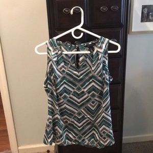 White House Black Market Sleeveless Blouse